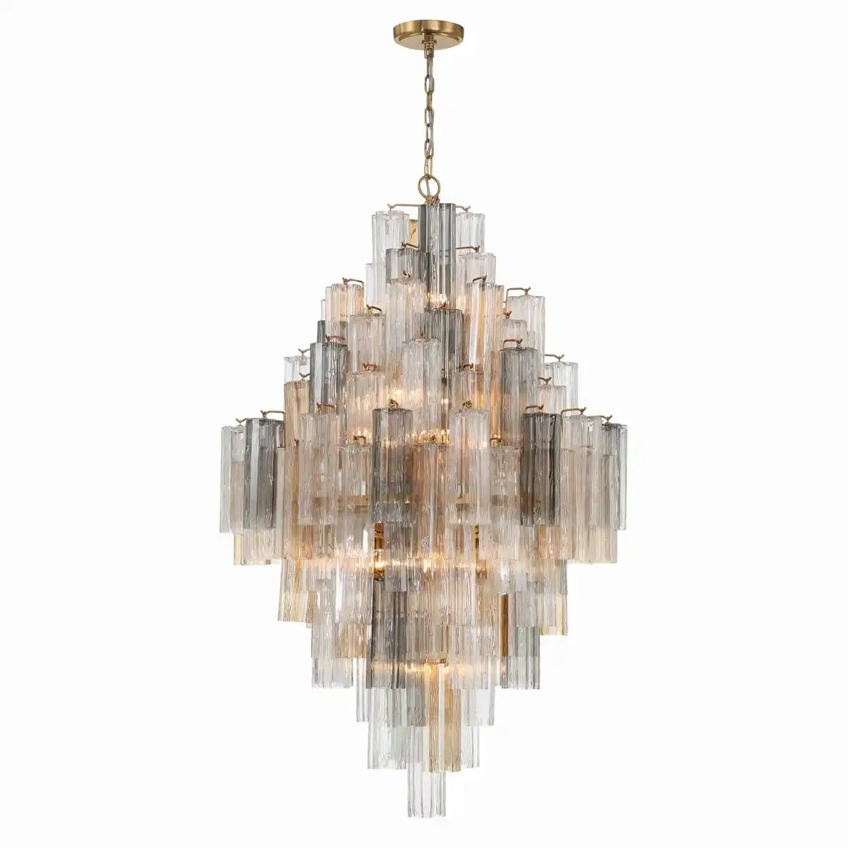 Addis Diamond Chandelier 49''H-Kavker