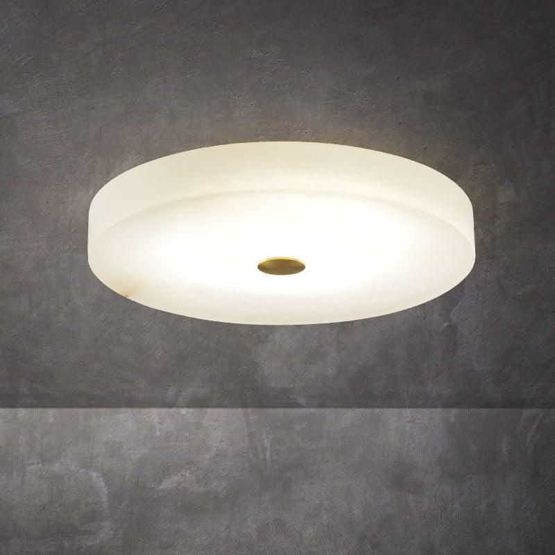 Alabaster Round Led Flushmount 11.8" 15.7" 19.7" - 15.7"Kavker