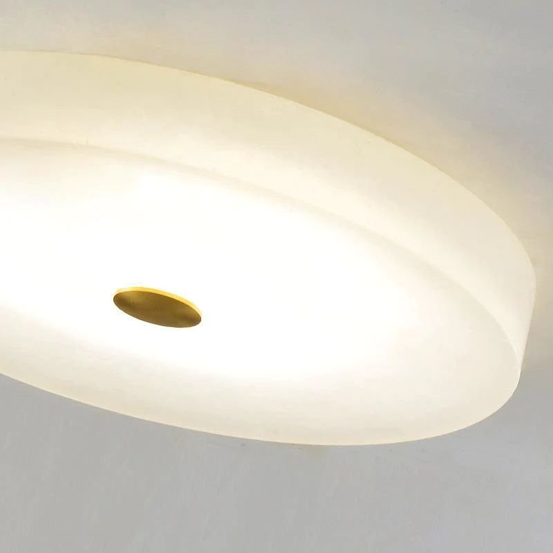Alabaster Round Led Flushmount 11.8" 15.7" 19.7" - 11.8"Kavker