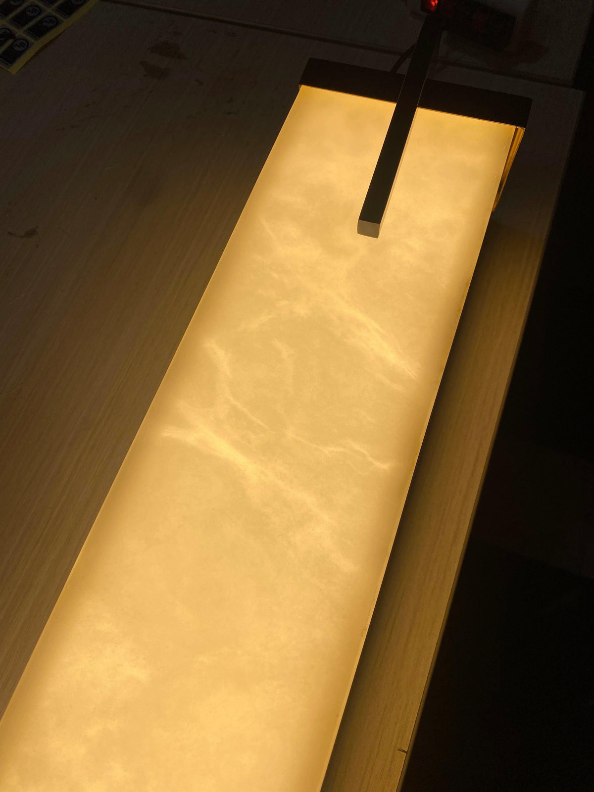 Beckett Alabaster Wall Sconce - ∅ 4.7″ x H 31.5″ Set of 2BronzeKavker