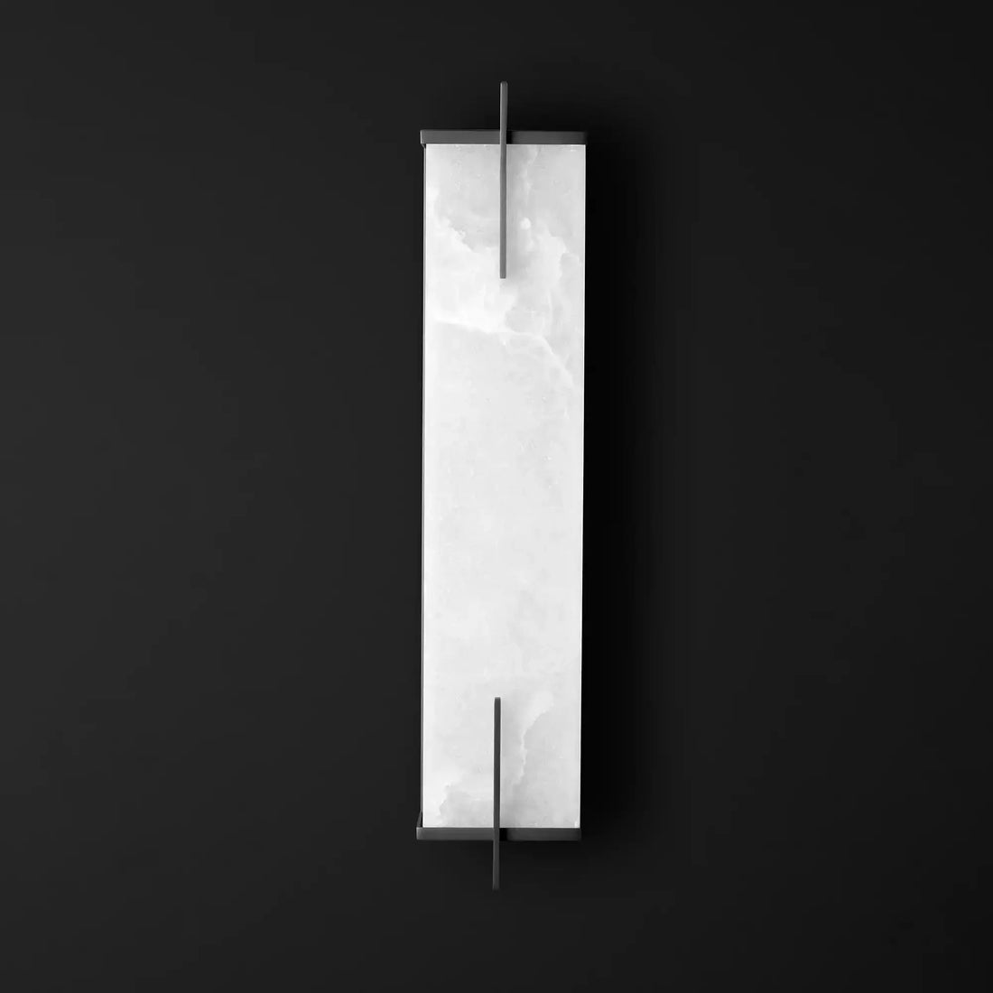 Beckett Alabaster Wall Sconce - ∅ 4.7″ x H 31.5″ / Dia 12cm x H 80cmBrassKavker