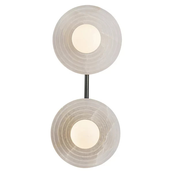 Dahlia Alabaster LED Vanity Light-Kavker-Kavker