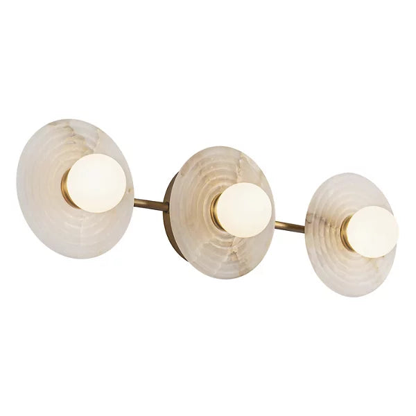 Dahlia Alabaster LED Vanity Light-Kavker-Kavker