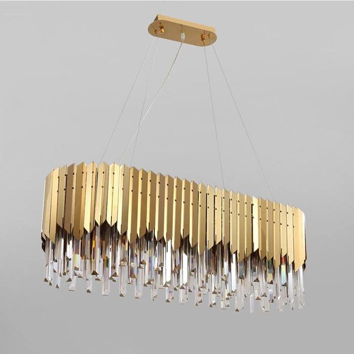 Premium April Crystal Dining Room Chandelier - CasaraHouse