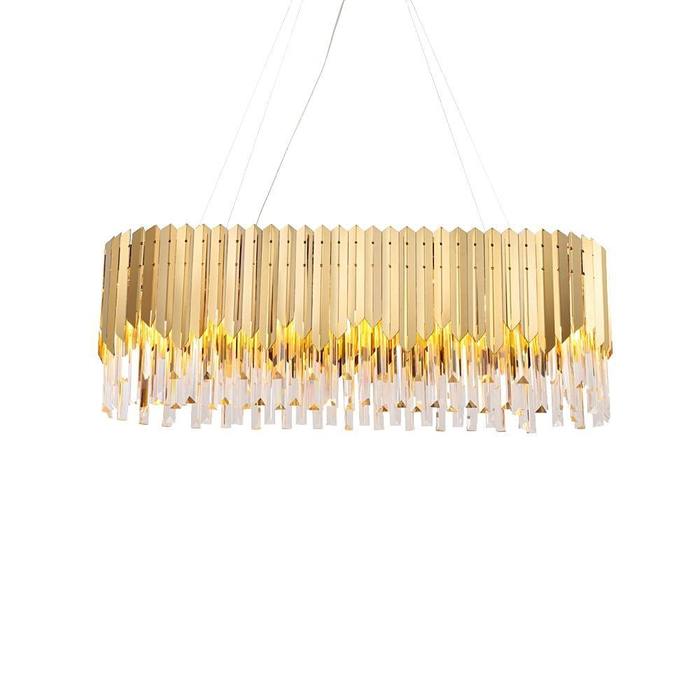Premium April Crystal Dining Room Chandelier - CasaraHouse