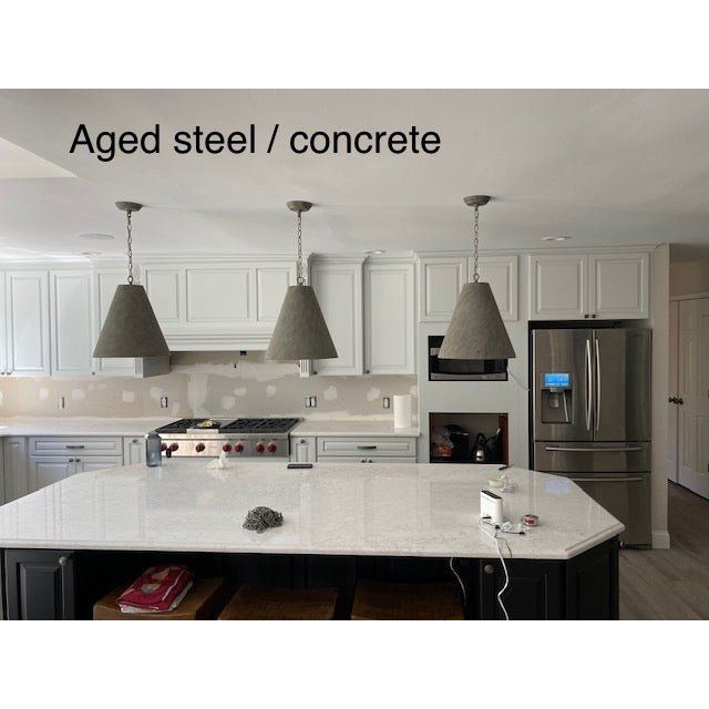 Metal Cone Pendant Light - Kavker