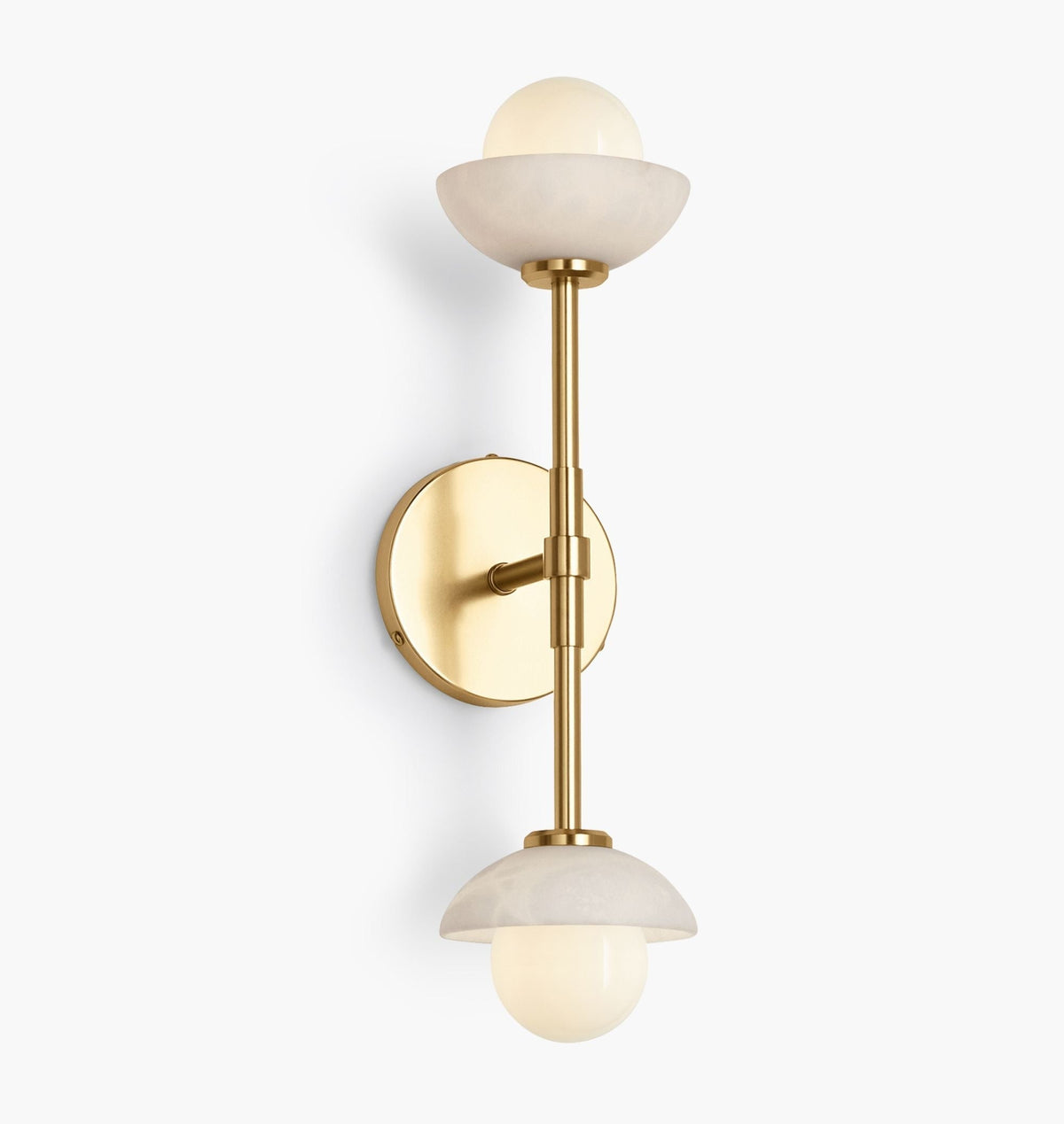 Alabaster Shade Greenwich Linear Wall Sconce