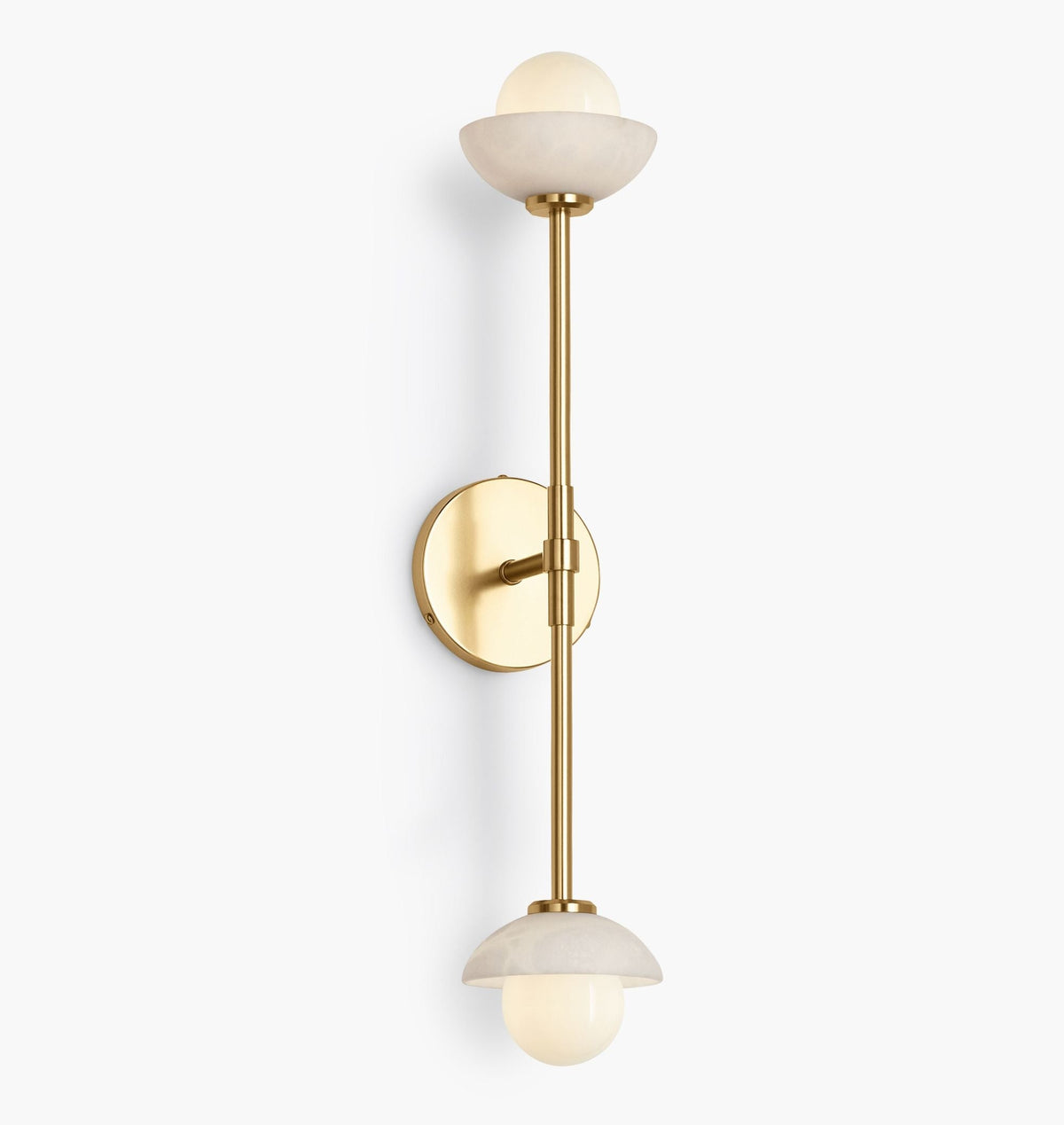 Alabaster Shade Greenwich Linear Wall Sconce