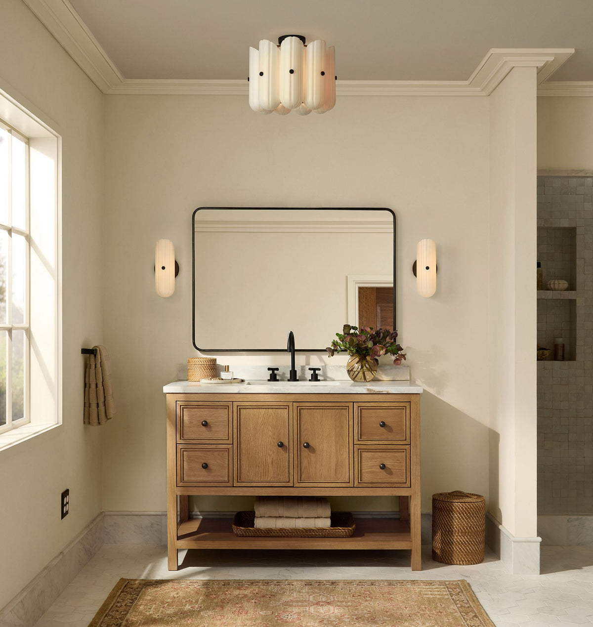 Lorna LED Flush Mount 16" - BronzeKavker