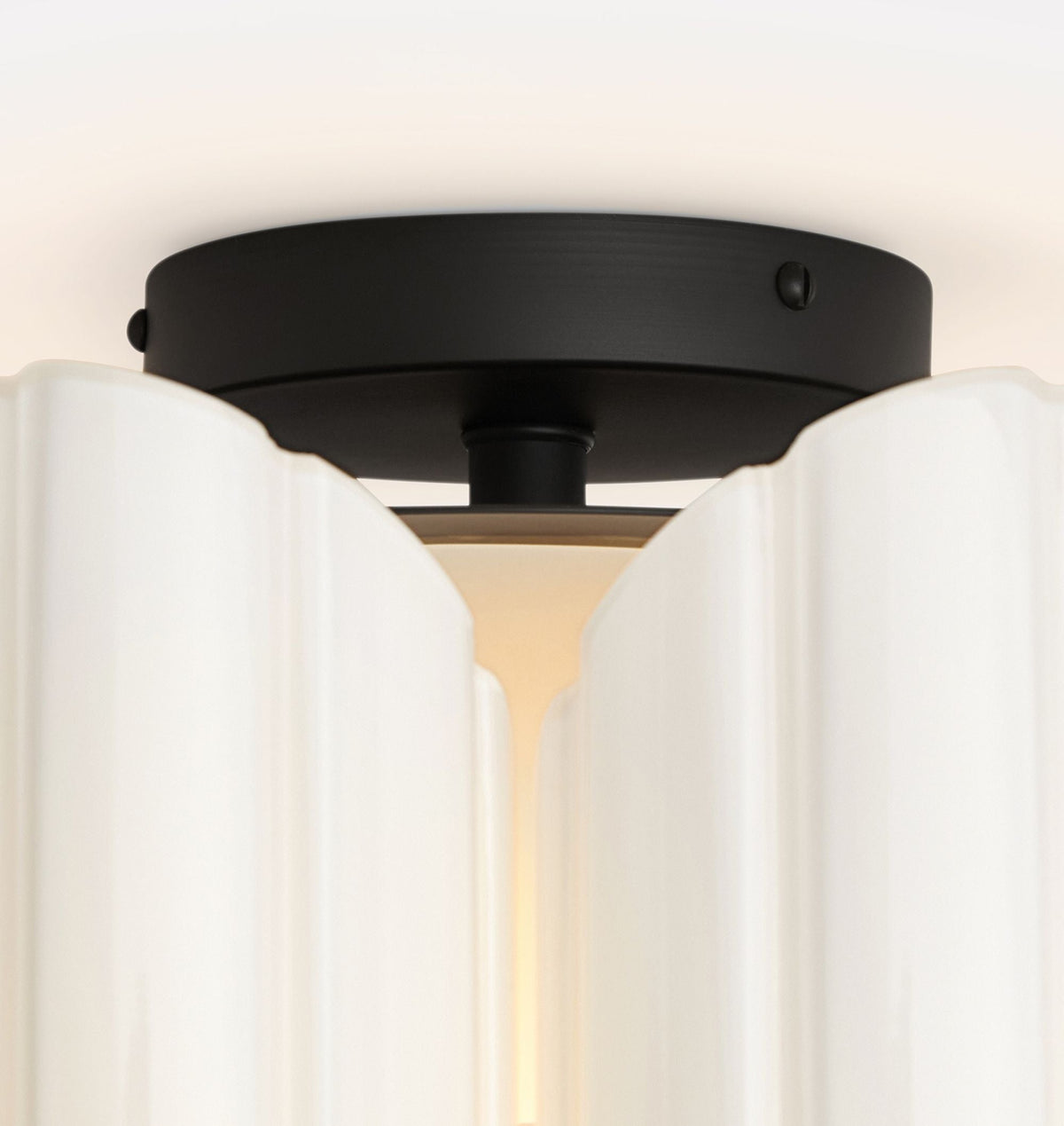 Lorna LED Flush Mount 16" - Polished NickelKavker