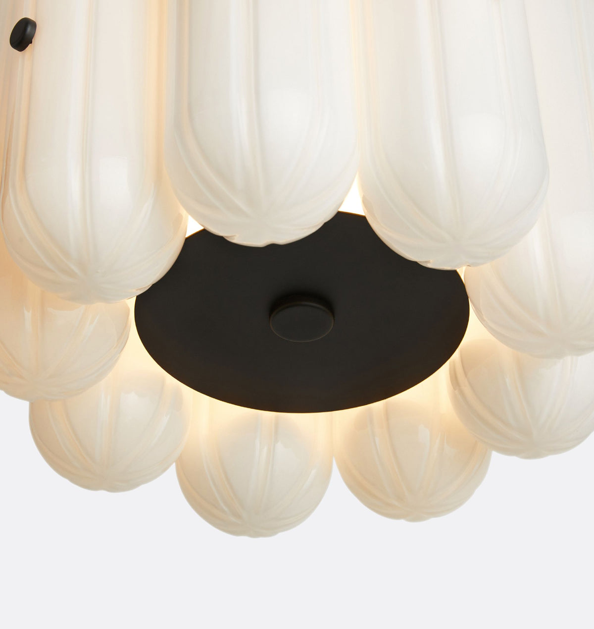 Lorna LED Flush Mount 16" - Polished NickelKavker