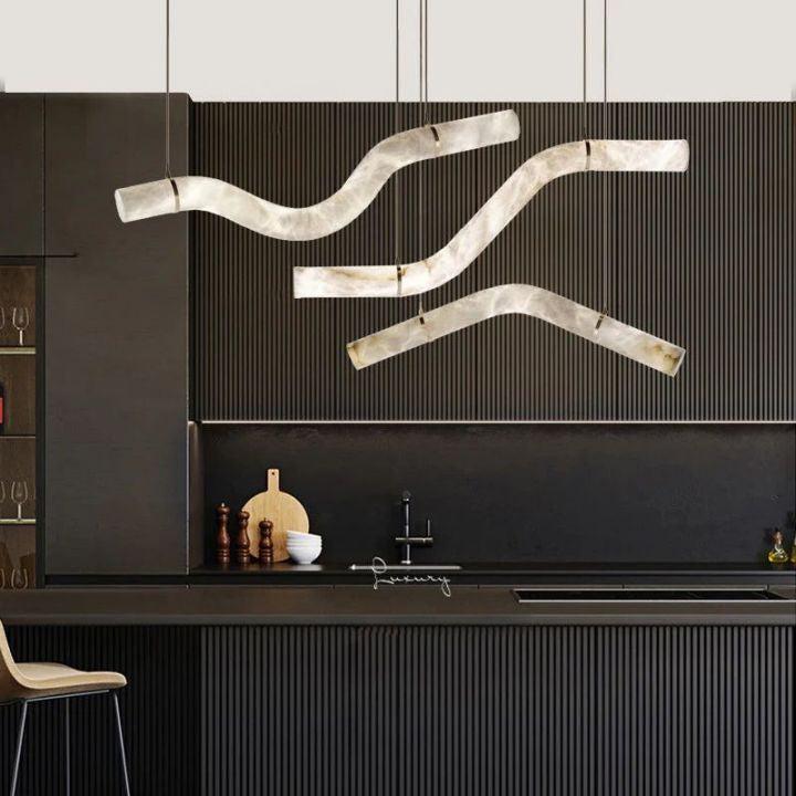 Simplicity Alabaster Pendant Lights-Pendant for living room,Pendant for kitchen,Pendant for bathrooms,Pendant for bedrooms,Pendant for foyer,Pendant for stairways,Pendant for dining room-Kavker