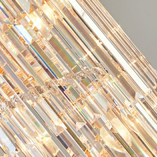 Spiral Crystal Chandelier For Foyer/ Staircase-Chandeliers-Kavker-Kavker
