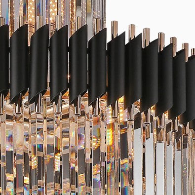 Spiral Crystal Chandelier For Foyer/ Staircase-Chandeliers-Kavker-Kavker